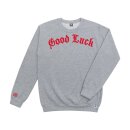 Loser Machine Lucky Devil hoodie heather grey