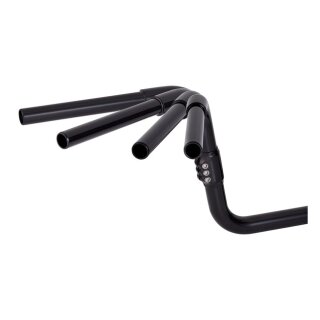 Arlen Ness, 3-way adjustable handlebar Low-Pro, all black