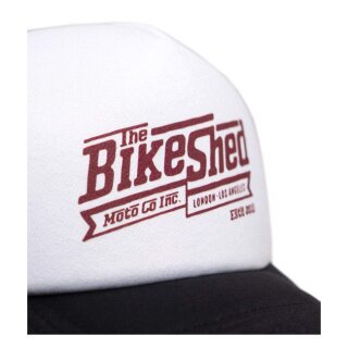 Bike Shed Steps trucker cap white