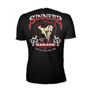 LT Sinners Garage t-shirt black