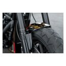 Killer Custom untere Gabel Cover schwarz glänzend für Harley Softail USD Gabel