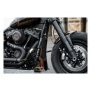 Killer Custom untere Gabel Cover schwarz glänzend für Harley Softail USD Gabel