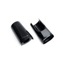 Killer Custom obere Gabel Cover Set schwarz für Harley Touring Modelle 14-24 mit 5.50" Vorderrad