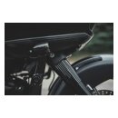 Killer Custom obere Gabel Cover Set schwarz für Harley Touring Modelle 14-24 mit 5.50" Vorderrad