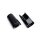 Killer Custom obere Gabel Cover Set schwarz für Harley Touring Modelle 14-24 mit 5.50" Vorderrad