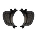 Custom Dynamics, Road Glide LED vent inserts. Black