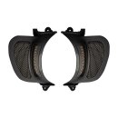 Custom Dynamics, Road Glide LED vent inserts. Black