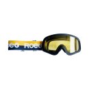 Roeg Peruna Yellow Stripe goggle black and yellow/blue strap