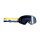 Roeg Peruna Yellow Stripe goggle black and yellow/blue strap