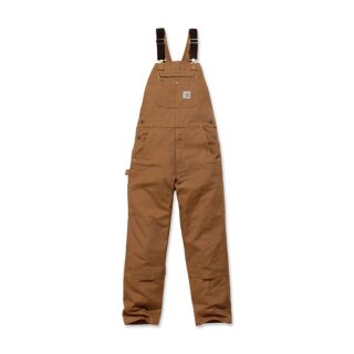 Carhartt Relaxed Fit duck bib overall carharttÂ®brown