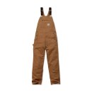Carhartt Relaxed Fit duck bib overall carharttÂ®brown