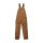 Carhartt Relaxed Fit duck bib overall carharttÂ®brown