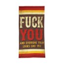 King Kerosin Fuck You tunnel brown