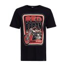 King Kerosin Red Baron Speedshop T-shirt black