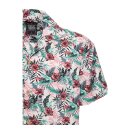 King Kerosin Tropical Summer hawaii shirt offwhite