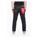 King Kerosin Robin jeans rinsed wash