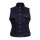 Queen Kerosin Speedway denim vest dark blue