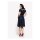 Queen Kerosin Swing Denim dress dark blue