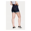 Queen Kerosin Denim shorts dark blue