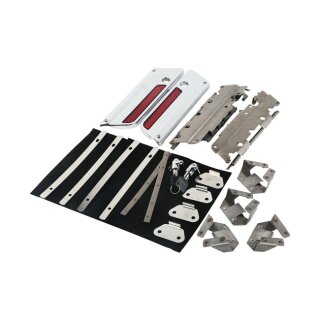 Satteltaschen Verschluss und Montage Hardware Kit für Harley Touring 96-13