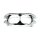 Lower outer Batwing fairing trim skirt. Chrome
