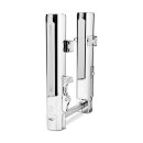 PM lower leg assembly, single disc. Chrome