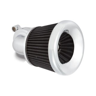 Arlen Ness, M8 Velocity 90Â° air cleaner kit. Chrome