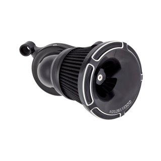 Arlen Ness, Beveled Velocity 65Â°/90Â° air cleaner cover. Blk
