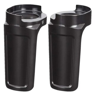 Arlen Ness Method Performance Gabel Cover schwarz für Harley Touring 14-25