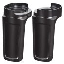 Arlen Ness Method Performance Gabel Cover schwarz für Harley Touring 14-25