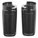 Arlen Ness Method Performance Gabel Cover schwarz für Harley Touring 14-25