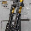 Arlen Ness Method Performance Gabel Cover schwarz für Harley Touring 14-25