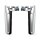 Arlen Ness Method performance fork slider covers, chrome