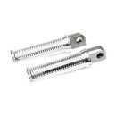 Vitys Design Misano rider foot pegs, chrome