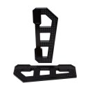 Vitys Design, Racing rider floorboards. Black