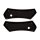 Vitys Design, Diamond saddlebag latch cover set. Black
