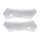 Vitys Design, Diamond saddlebag latch cover set. Chrome