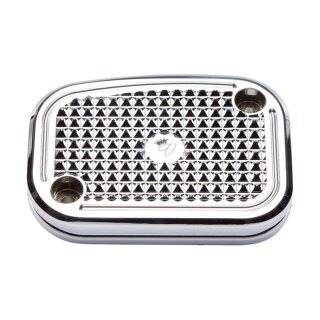 Vitys Design, Diamond handlebar master cylinder cover. Chr.