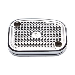 Vitys Design, Diamond handlebar master cylinder cover. Chr.