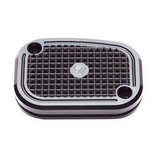 Vitys Design, Diamond handlebar master cylinder cover. Blck
