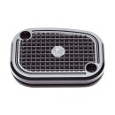 Vitys Design, Diamond handlebar master cylinder cover. Blck