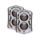 Vitys Design, Diamond LED taillight for antenna holes. Chr.