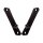 Vitys Design, Diamond front turn signals, black. ECE appr.