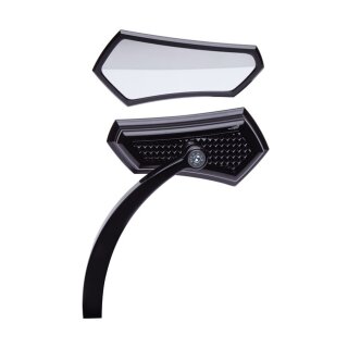 Vitys Design, Diamond mirror. Left side, Black