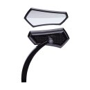Vitys Design, Diamond mirror. Left side, Black