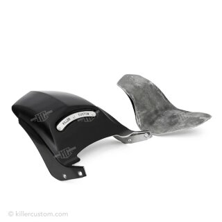 Breitreifen Heck Fender Kit für Harley Softail Fatboy Breakout 18-24 mit Gutachten