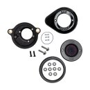 S&S Air Stinger Stealth Teardrop Luftfilter Kit schwarz für Harley M8 17-25