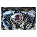 S&S, Air Stinger Stealth air cleaner kit. Teardrop, chrome