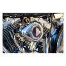 S&S, Air Stinger Stealth air cleaner kit. Teardrop,...