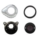 S&S Air Stinger Stealth Teardrop Luftfilter Kit chrom für Harley Twin Cam 99-17